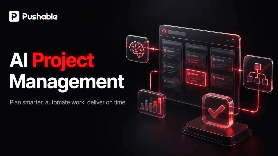 AI project management agents automating tasks across Asana, Jira, and Slack inside a shared Pushable workspace