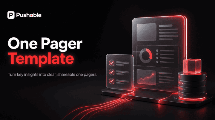 Free one pager template examples for business pitches and classroom assignments