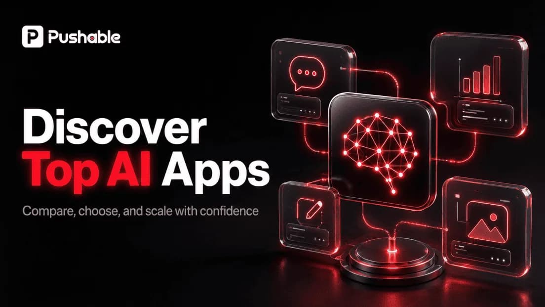 Top AI apps in 2026 for chat, coding, content creation, and team automation with Pushable