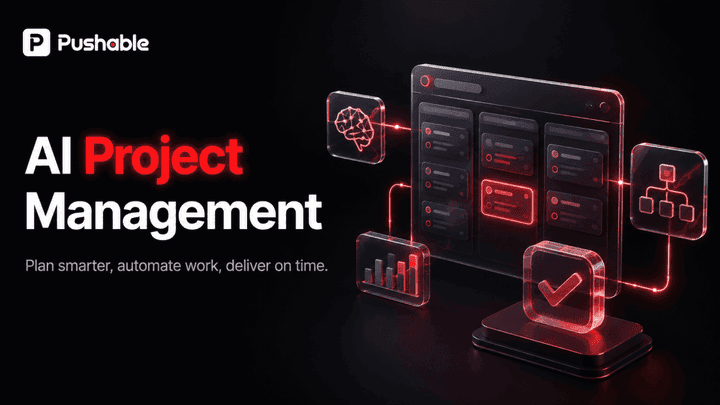 AI project management agents automating tasks across Asana, Jira, and Slack inside a shared Pushable workspace