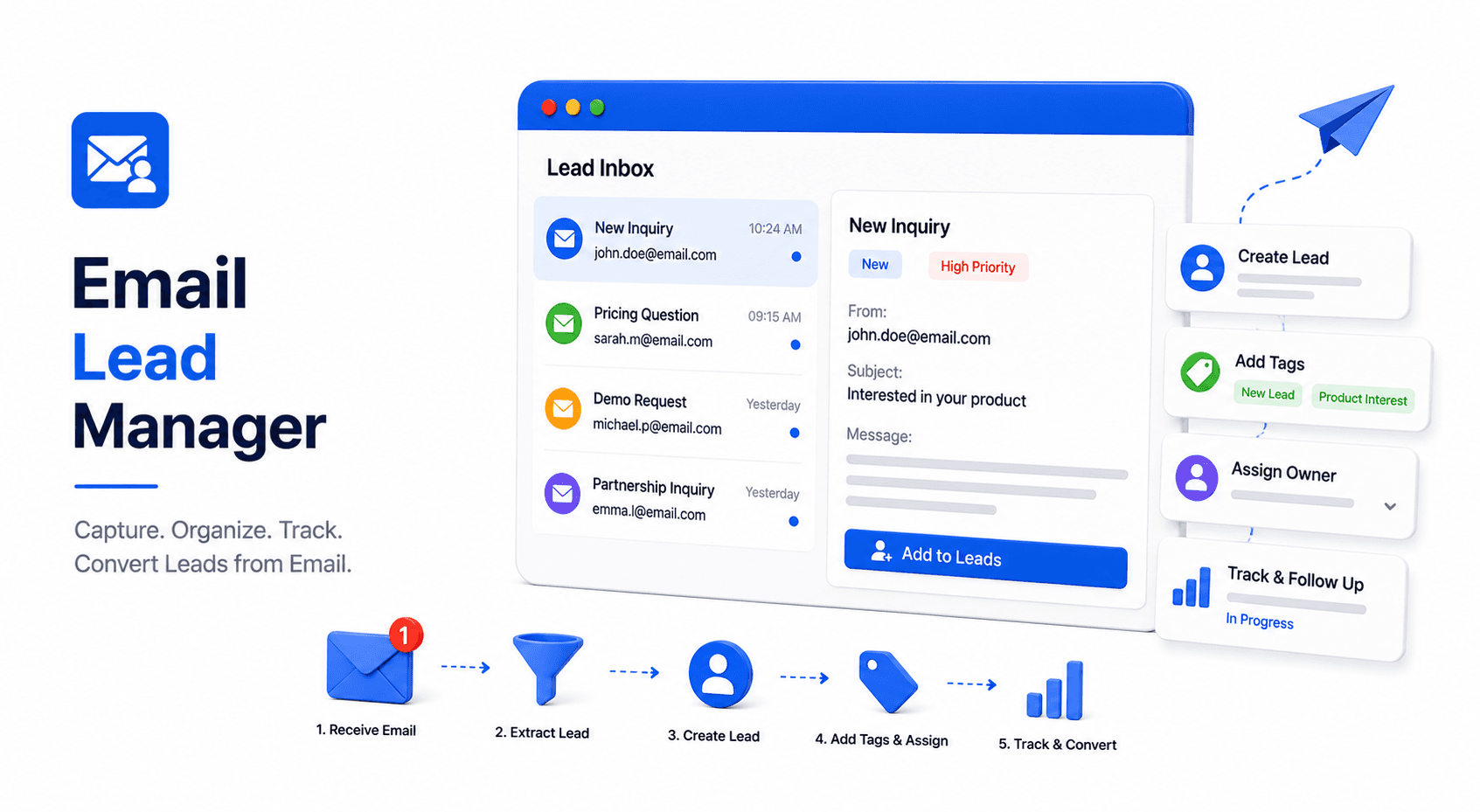 Email Lead Manager