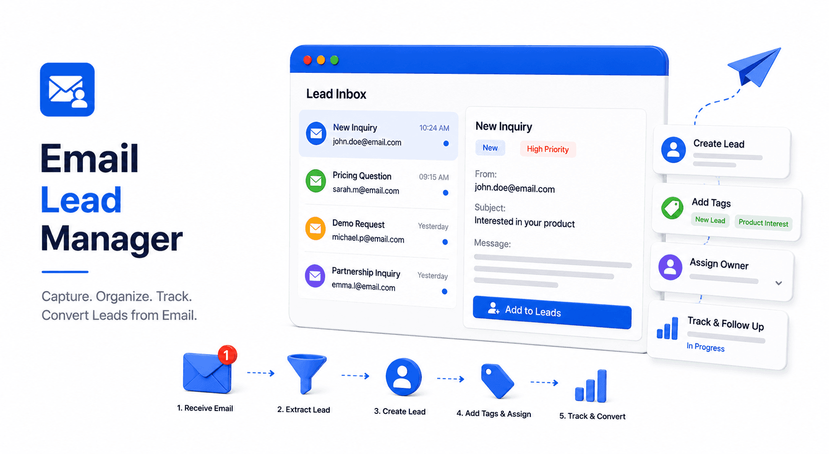Email Lead Manager